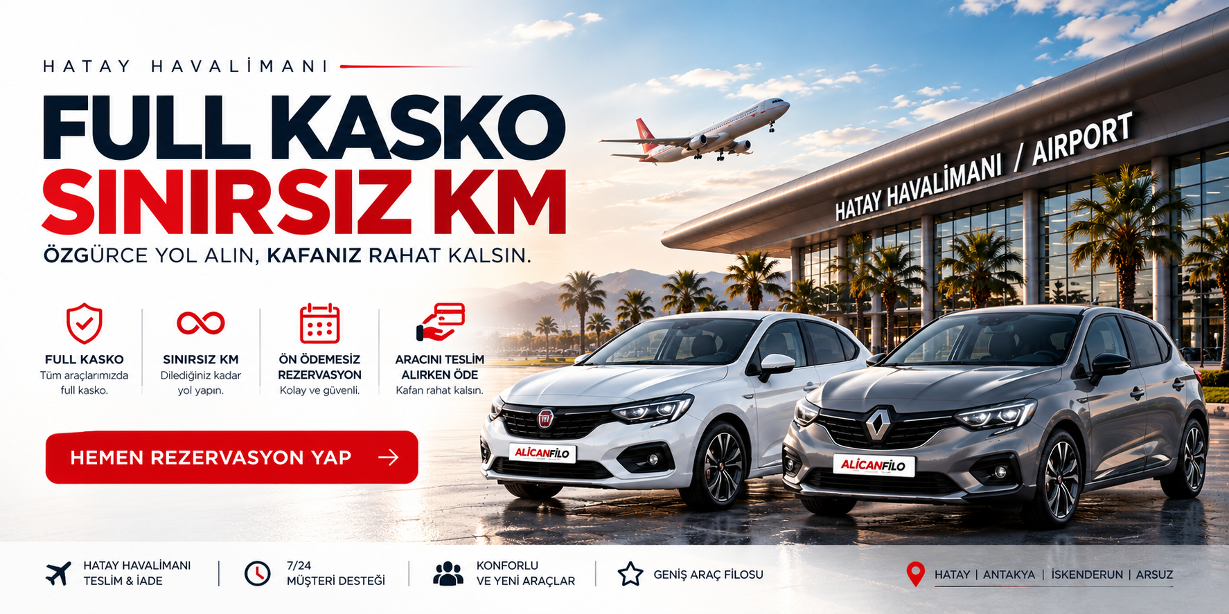hatay araç kiralama