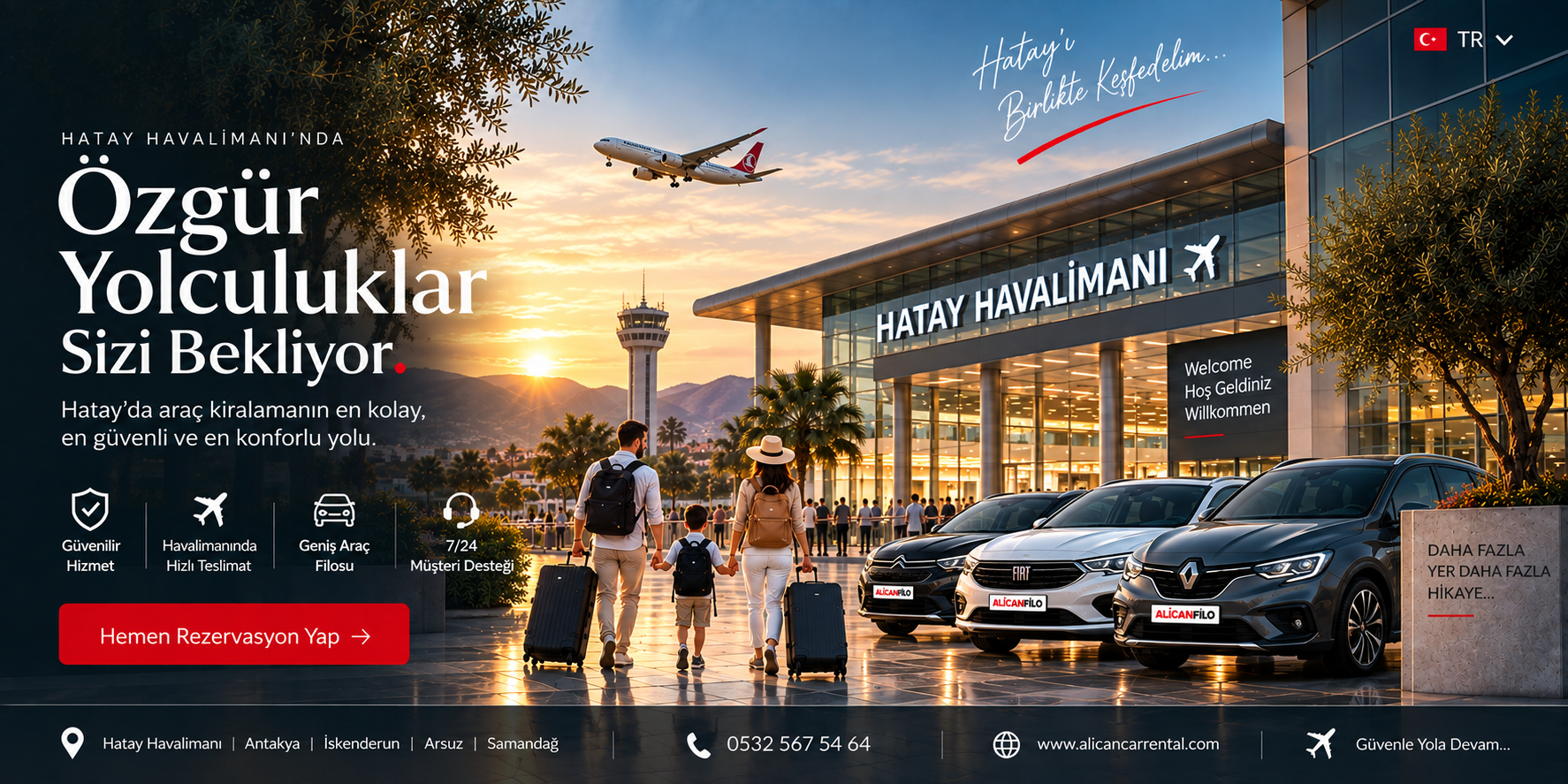 hatay araç kiralama, alican rent a car